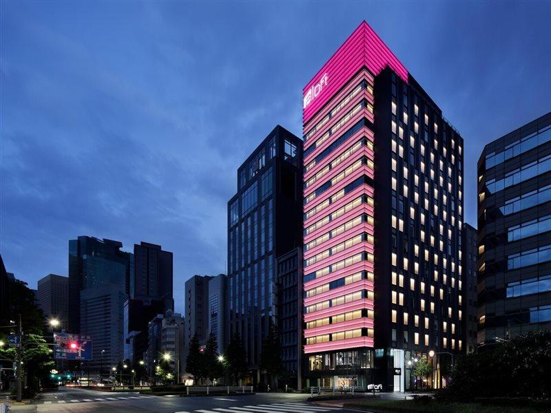 Aloft Tokyo Ginza Hotell Exteriör bild